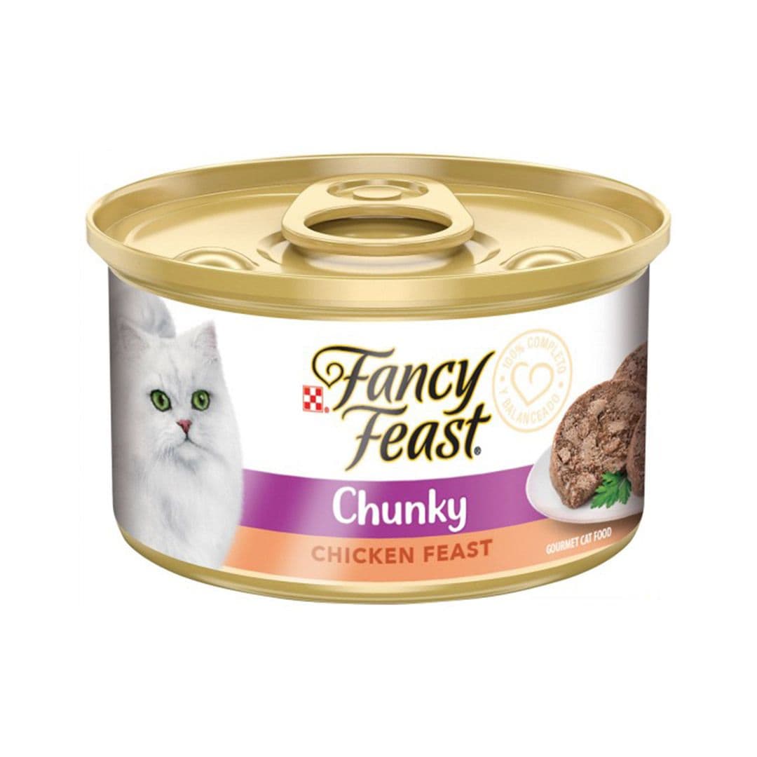 Snack de Gato Fancy Feast Terrine Pollo 85 grs_1