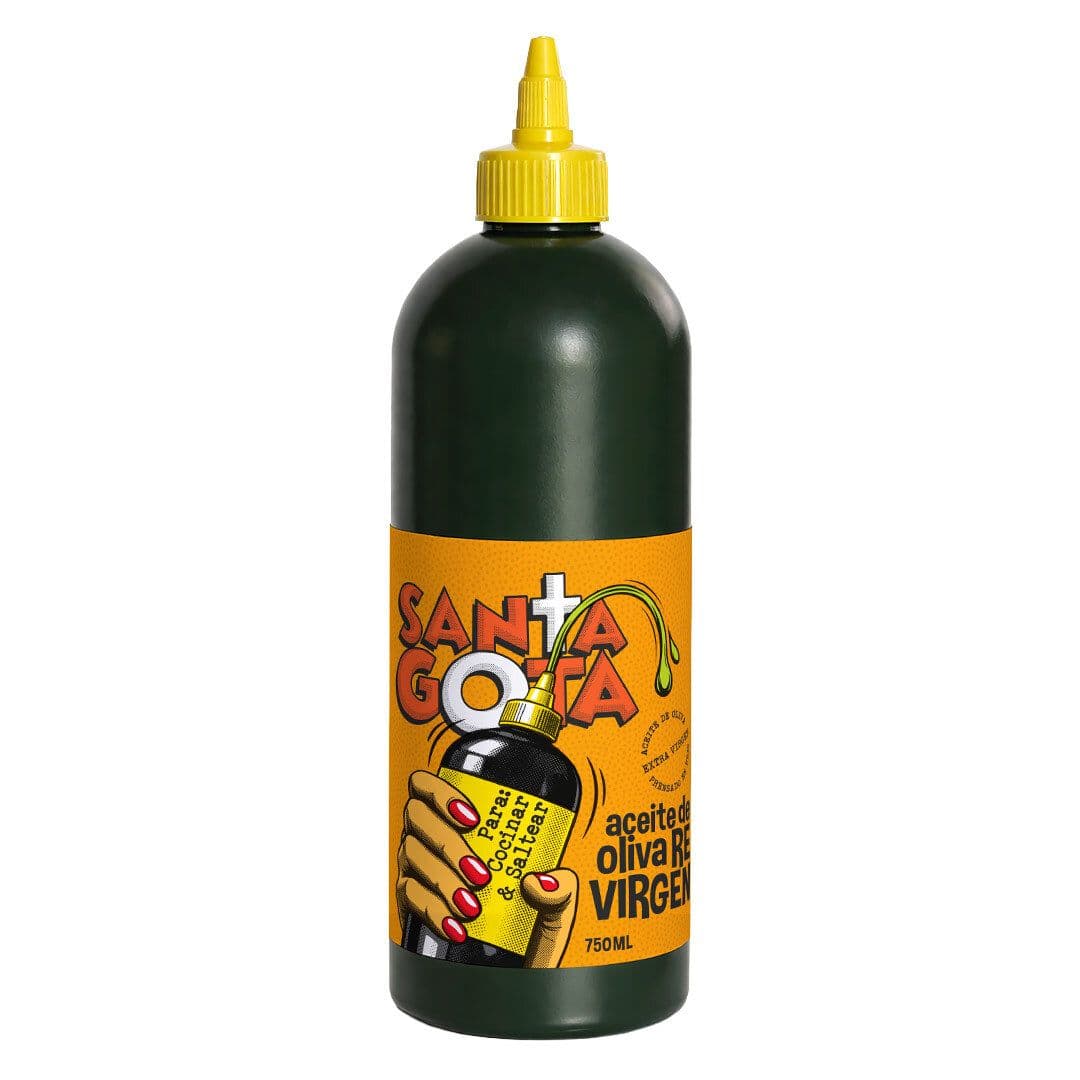 Aceite de Oliva Extra Virgen Santa Gota Para Cocinar y Saltear Squeeze 750 _1