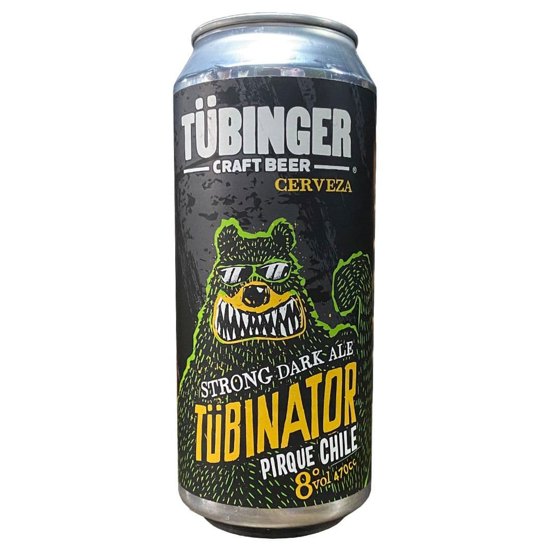 Cerveza Tubinger Tubinator Strong Dark Ale Lata 473cc_1