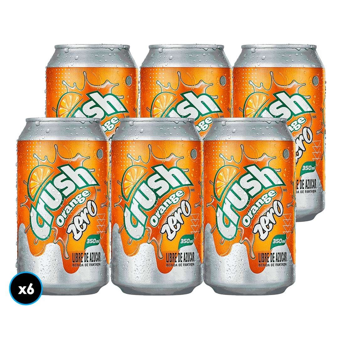 6x Bebida Crush Zero Lata 350cc_1
