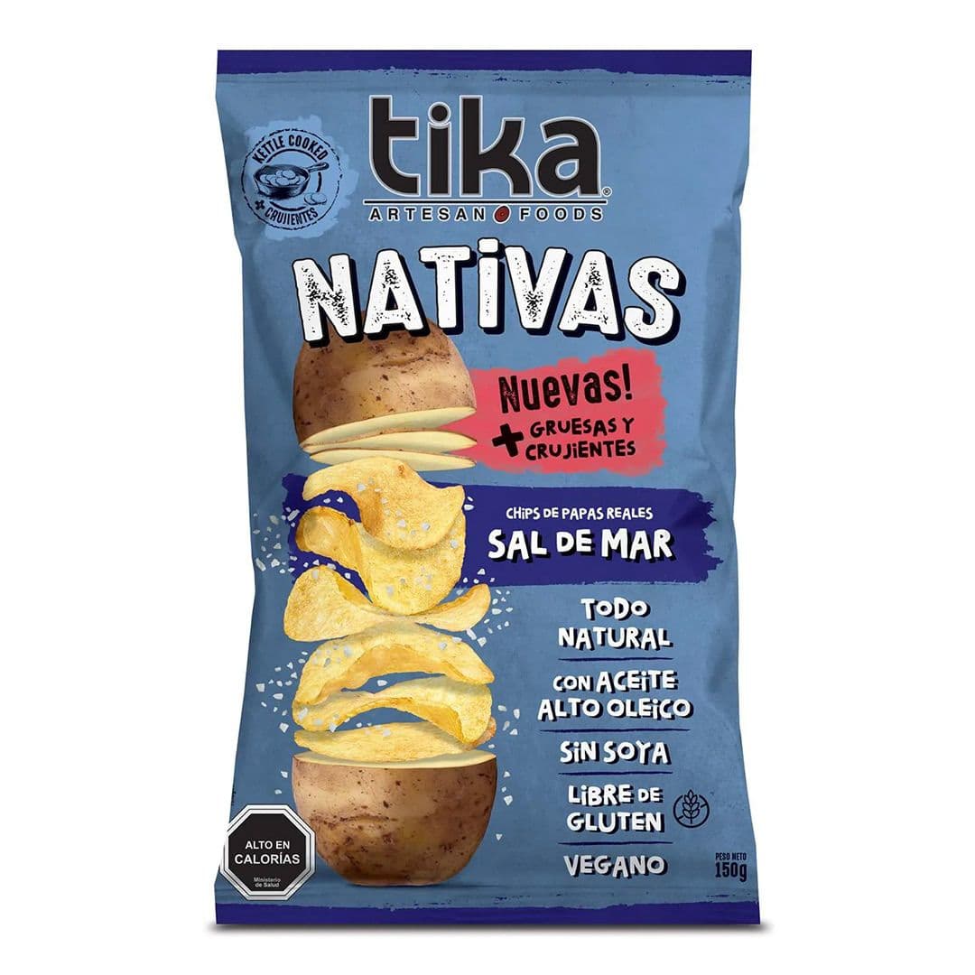 Papas Tika Chips Nativas Andinas 150 grs._1