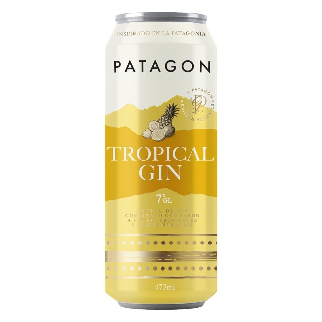 Tropical Gin Patagon 473cc 7° Alc_1