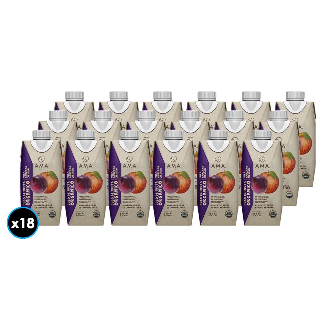 18x Jugo Ama Manzana Ciruela 330cc_1
