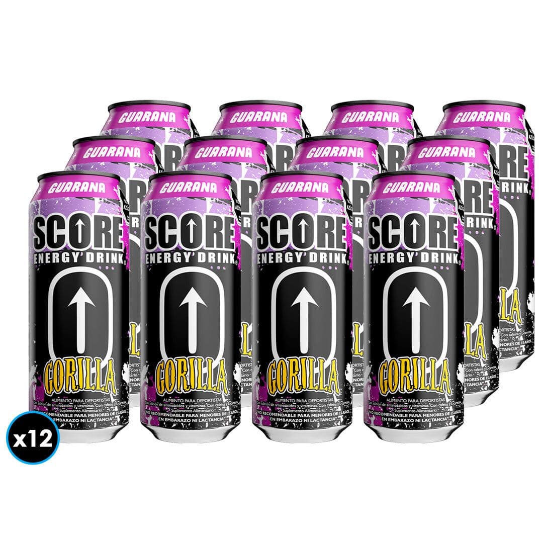 12x Bebida Energética Score Gorilla 473cc_1
