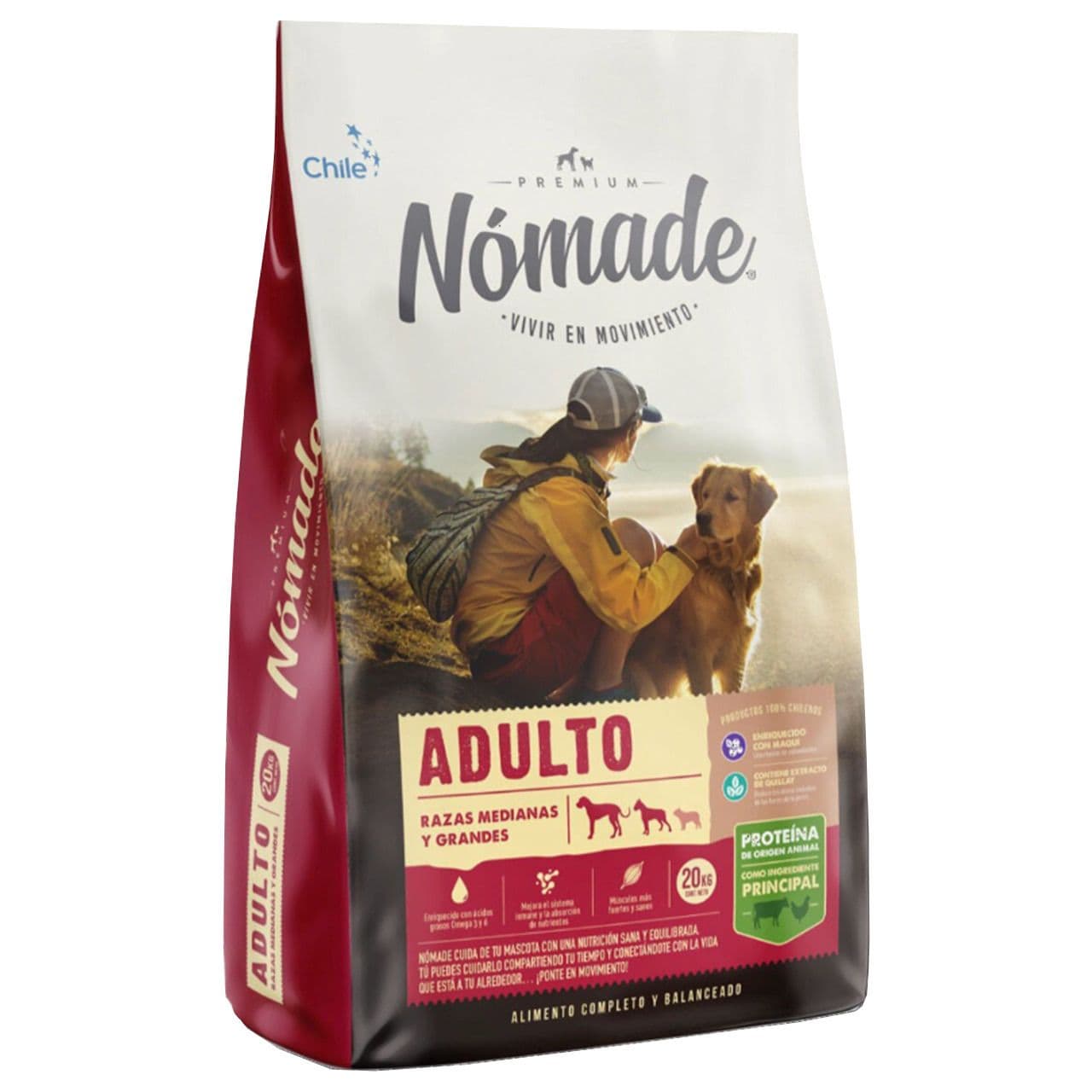 Comida de Perro Nomade Adulto 20 Kg_1