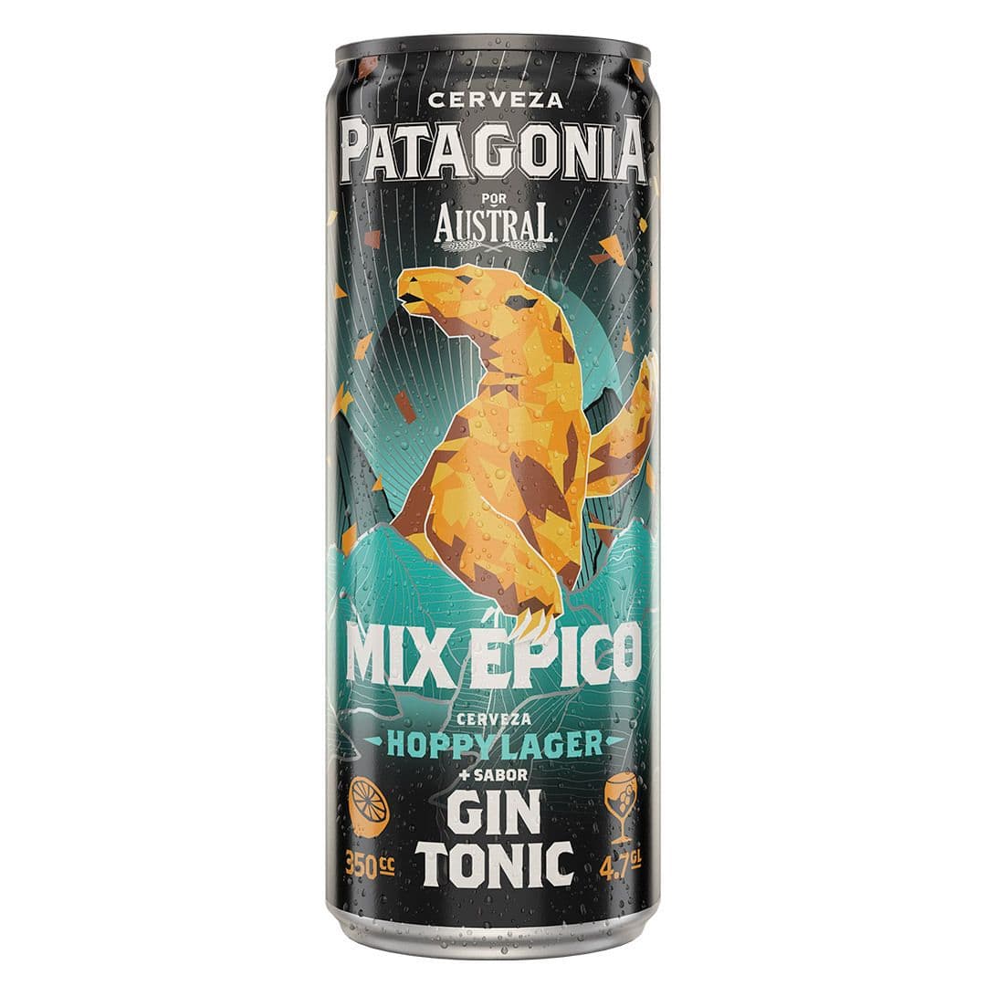 Cerveza Patagonia Hoppy Lager Gin Tonic en Lata 350cc_1