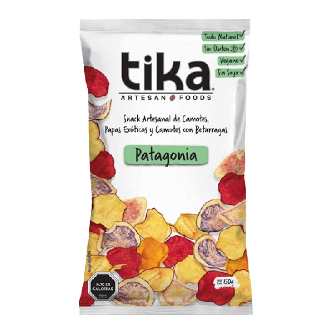 Papas Tika Chips Naturales Patagonia 150 grs._1