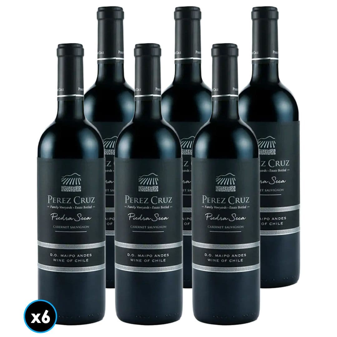 CAJA PEREZ CRUZ PIEDRA SECA (Cabernet Sauvignon): 6x Vino Perez Cruz Piedra Seca Cabernet Sauvignon 750cc_1