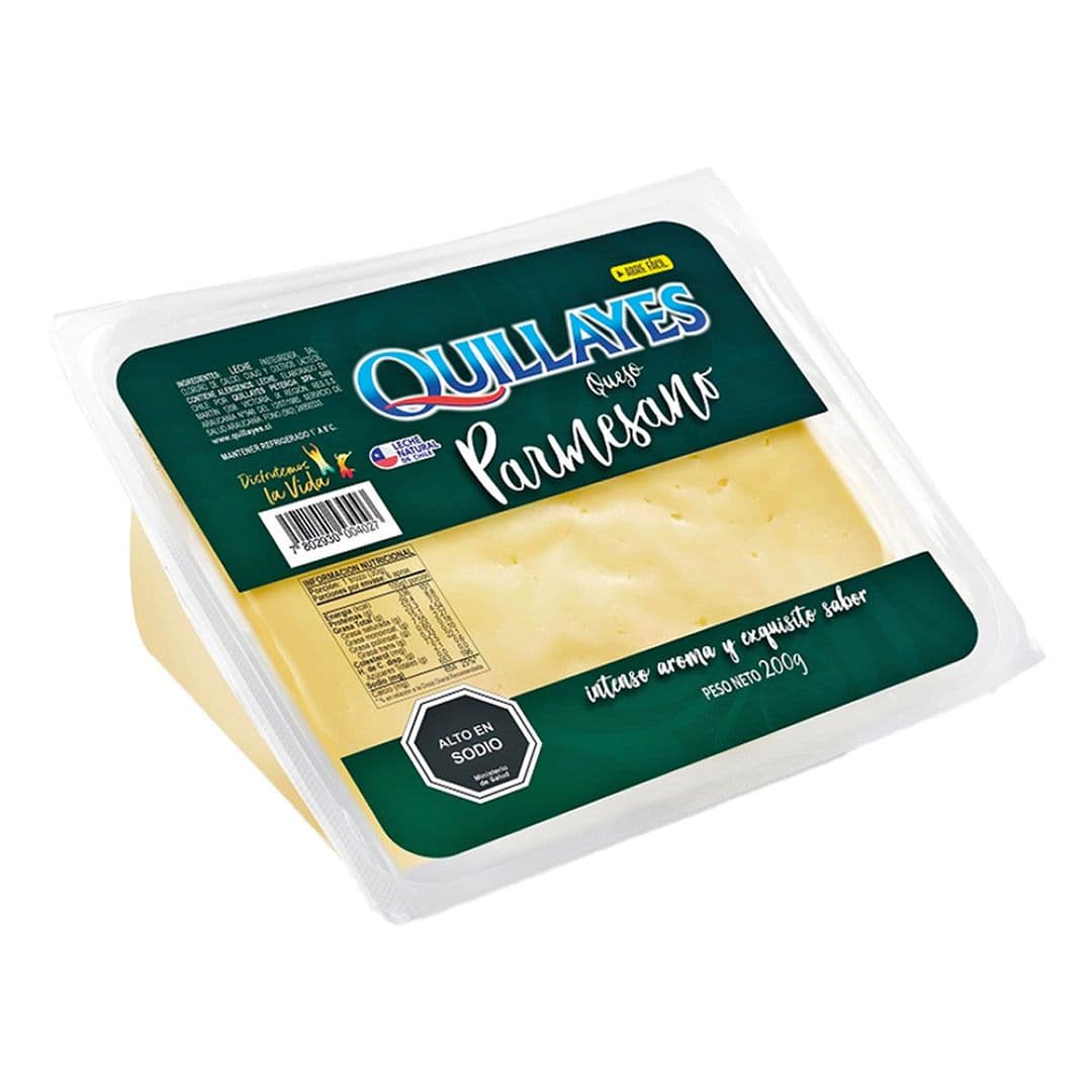 Queso Parmesano Quillayes Trozo 200 g_1