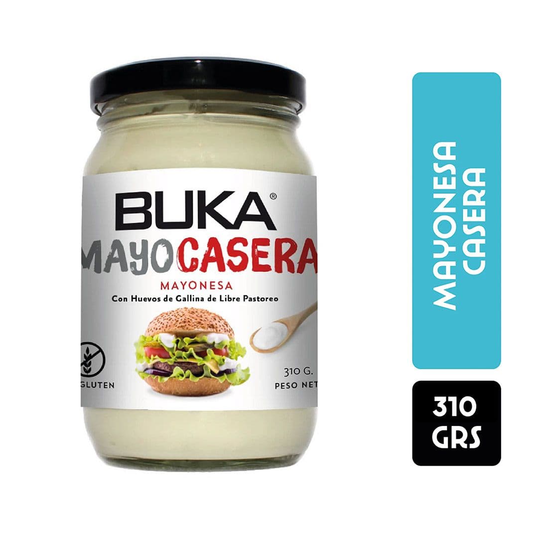 Buka Mayonesa Clásica Frasco 310 grs._1