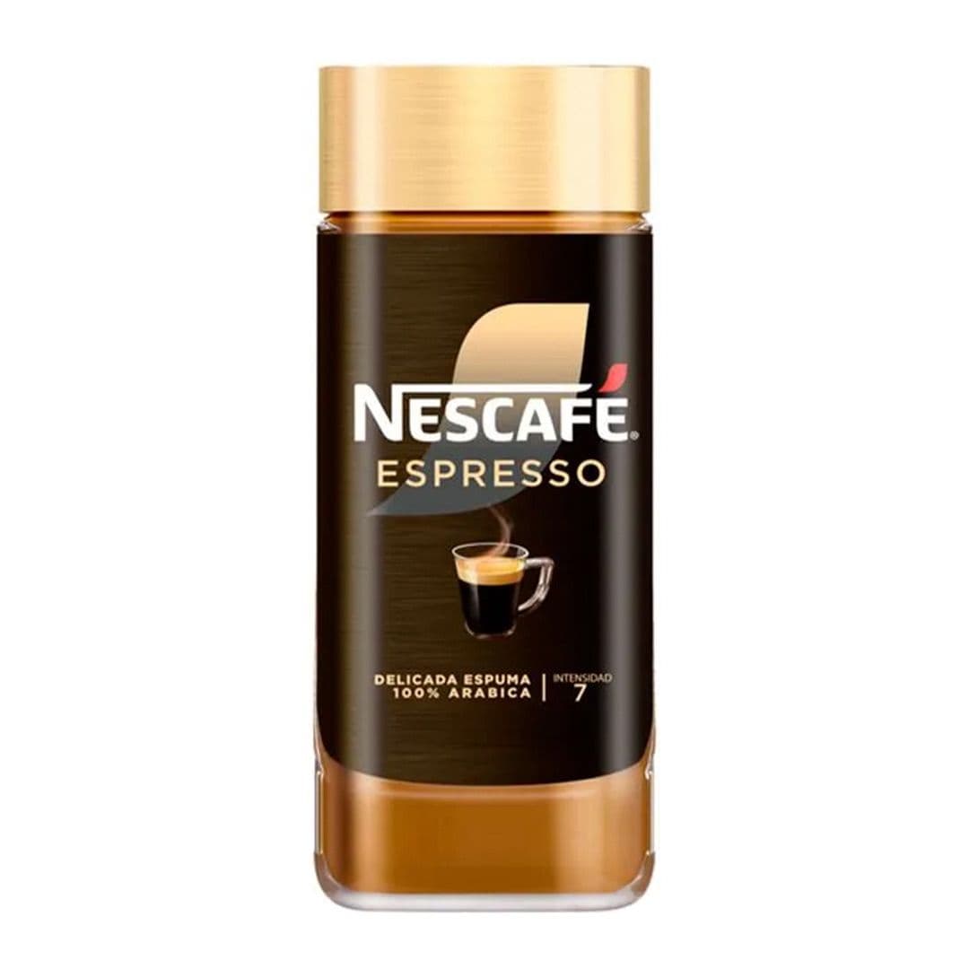 Café Nescafé Instantáneo Fina Selección Espresso Frasco 100 grs._1