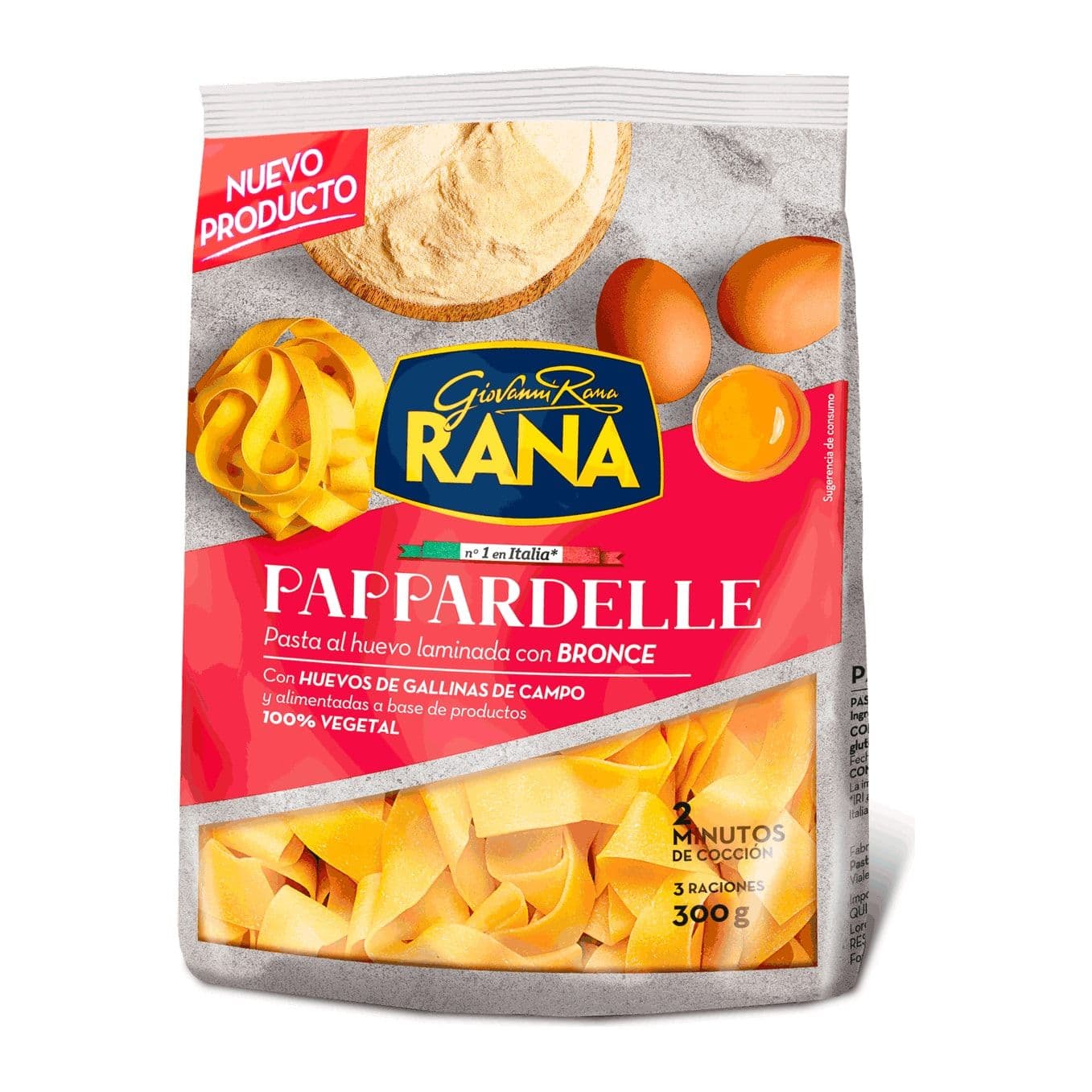Pasta Pappardelle Rana 300 grs._1