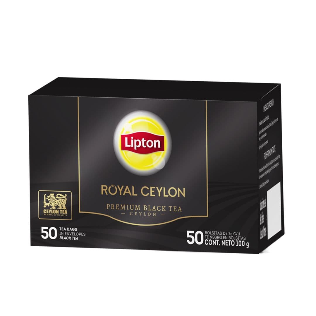 Té Lipton Royal Ceylon 50 Bolsitas_1