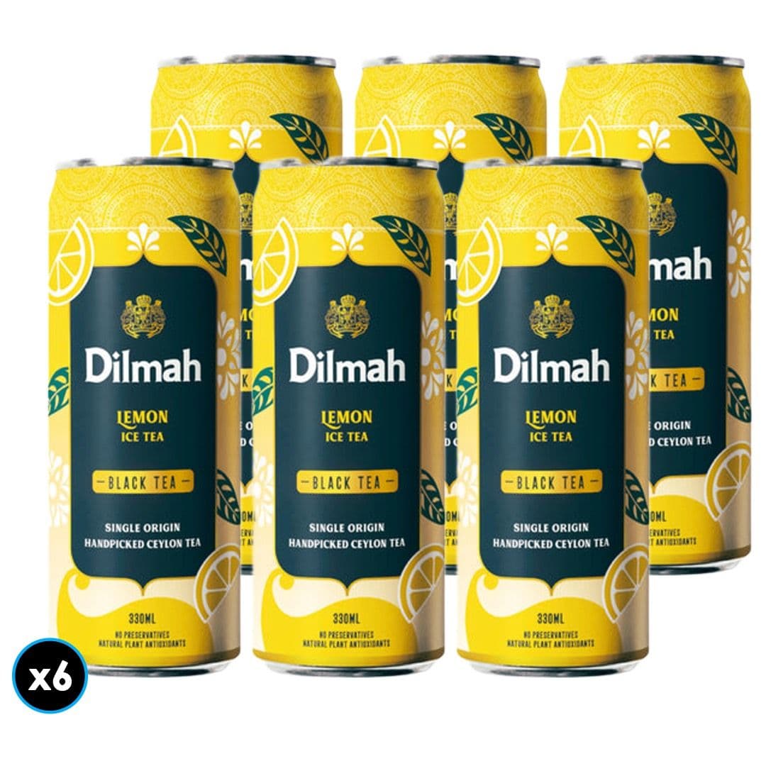 6x Té Dilmah Negro con Limón 330cc_1