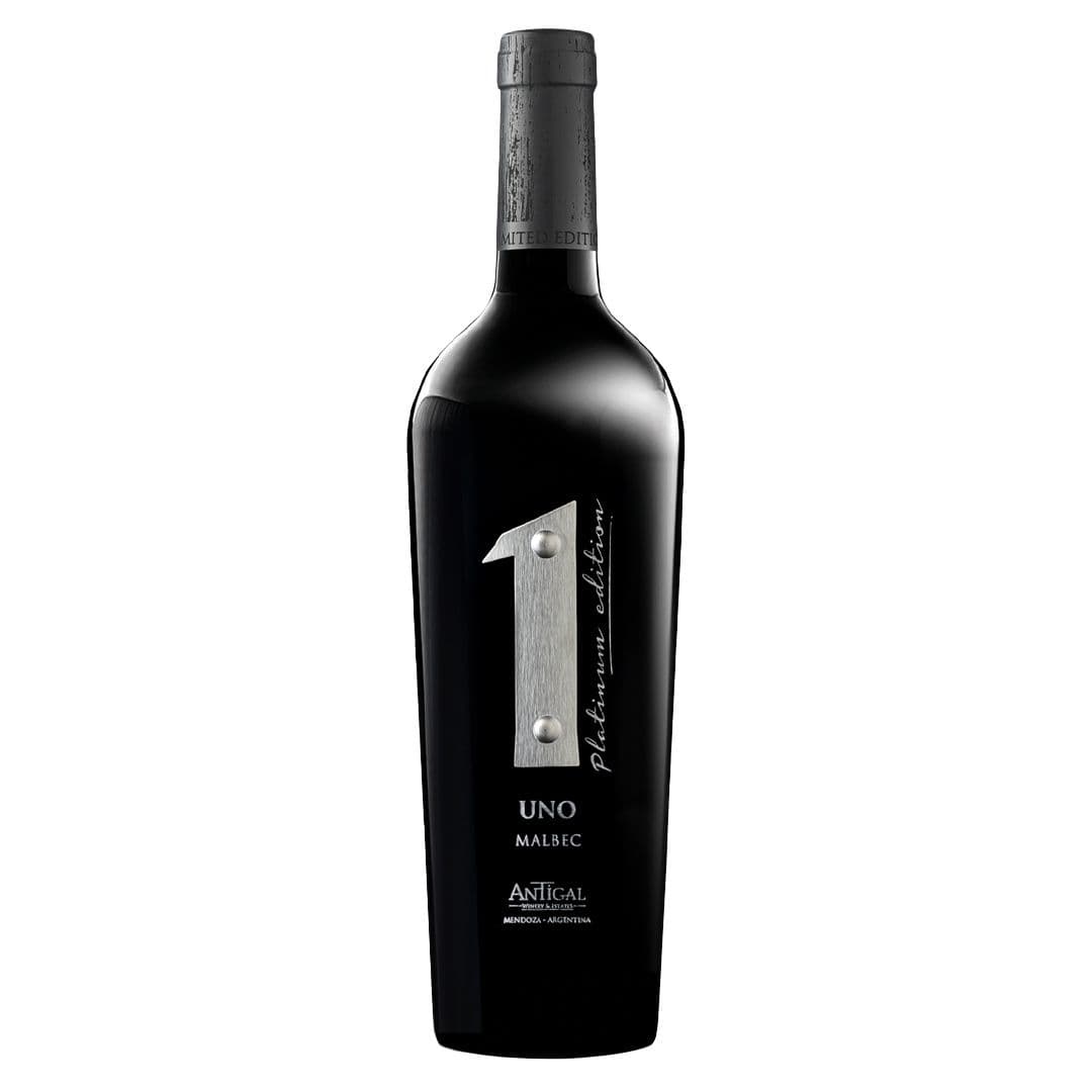 Vino Uno Platinum Malbec 750cc_1
