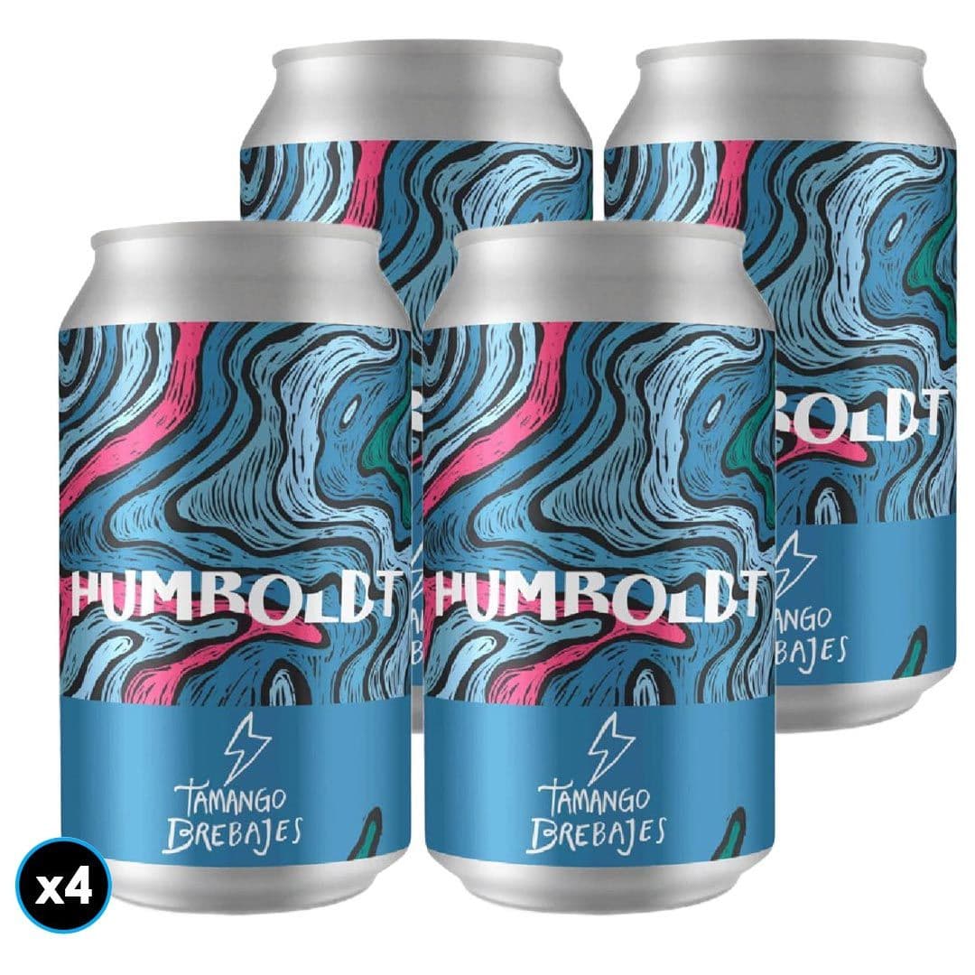 4x Cerveza Tamango Humboldt Pacific Lager 355cc_1