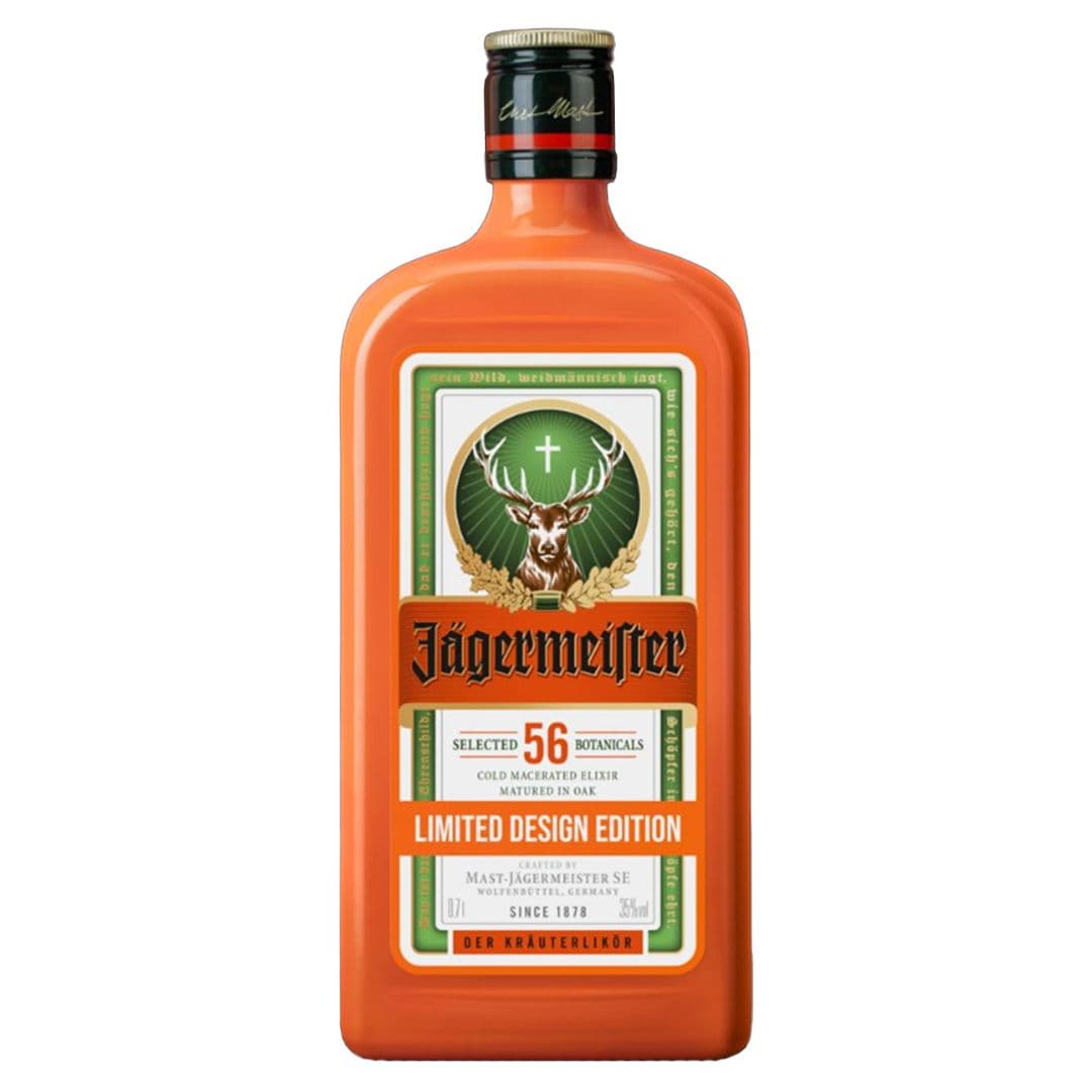 Licor Jagermeister Pantone Culture Orange 700cc 35°alc._1
