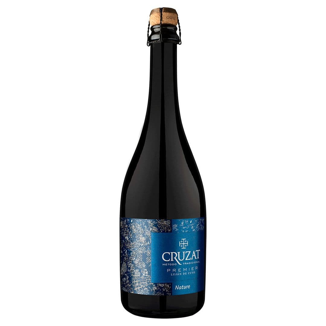 Espumante Argentino Cruzat Método Tradicional Premier Brut Nature 750cc_1
