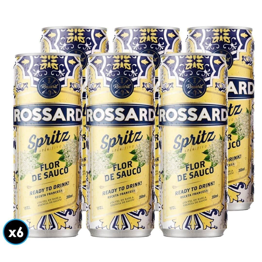 6x Rossard Spritz Flor De Sauco 350cc_1