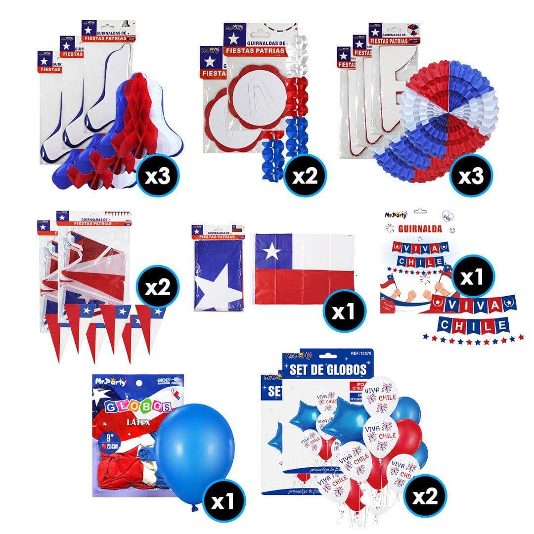 Pack Decoración Fiestas Patrias Large_1