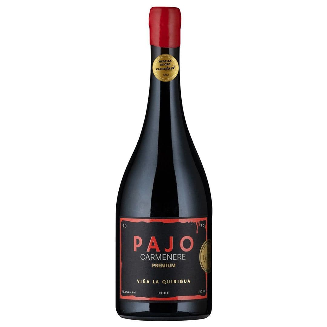 Vino La Quirigua Pajo Premium Carmenere 750cc_1