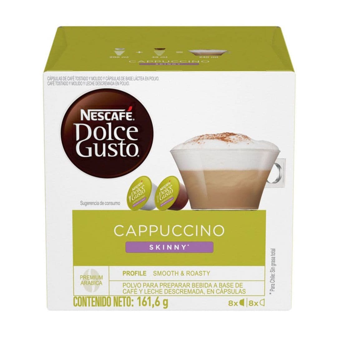 Cápsulas Café Nescafé Dolce Gusto Cappuccino Skinny (16 Cápsulas)_1