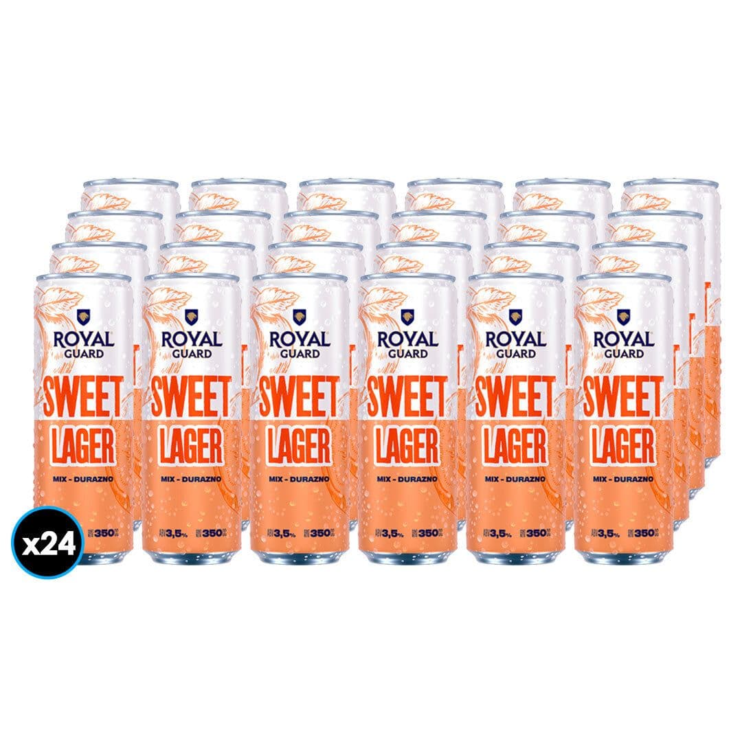 24x Cerveza Royal Guard Sweet Lata 350cc_1