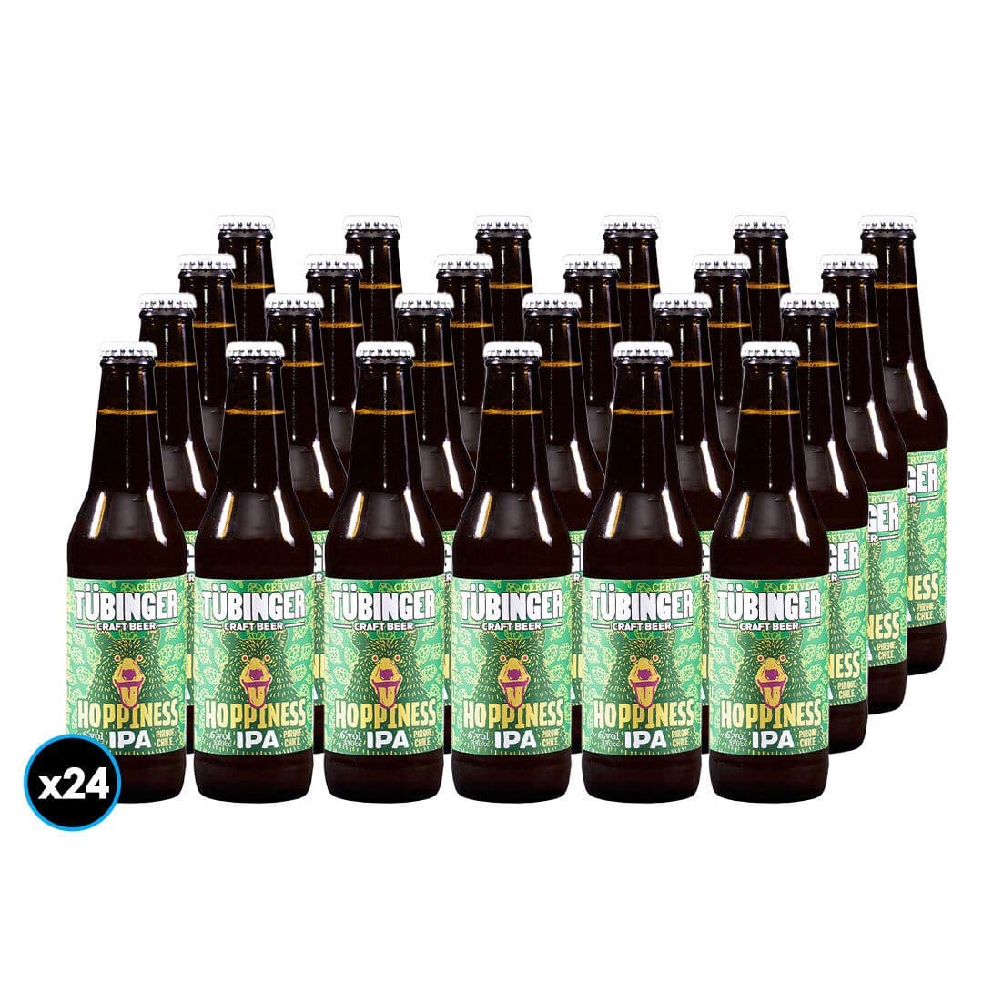 24x Cerveza Tubinger IPA en Botella 330cc 6º alc._1