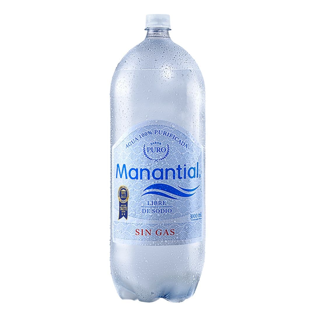 Agua Manantial Sin Gas 3 L_1