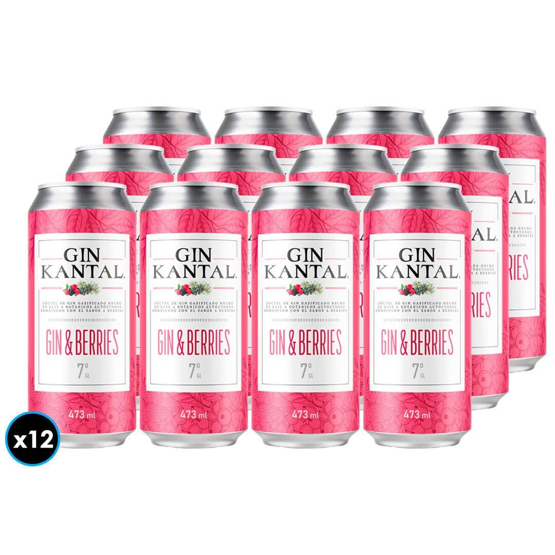 12x Gin Kantal Berries 7° Lata 473 cc_1