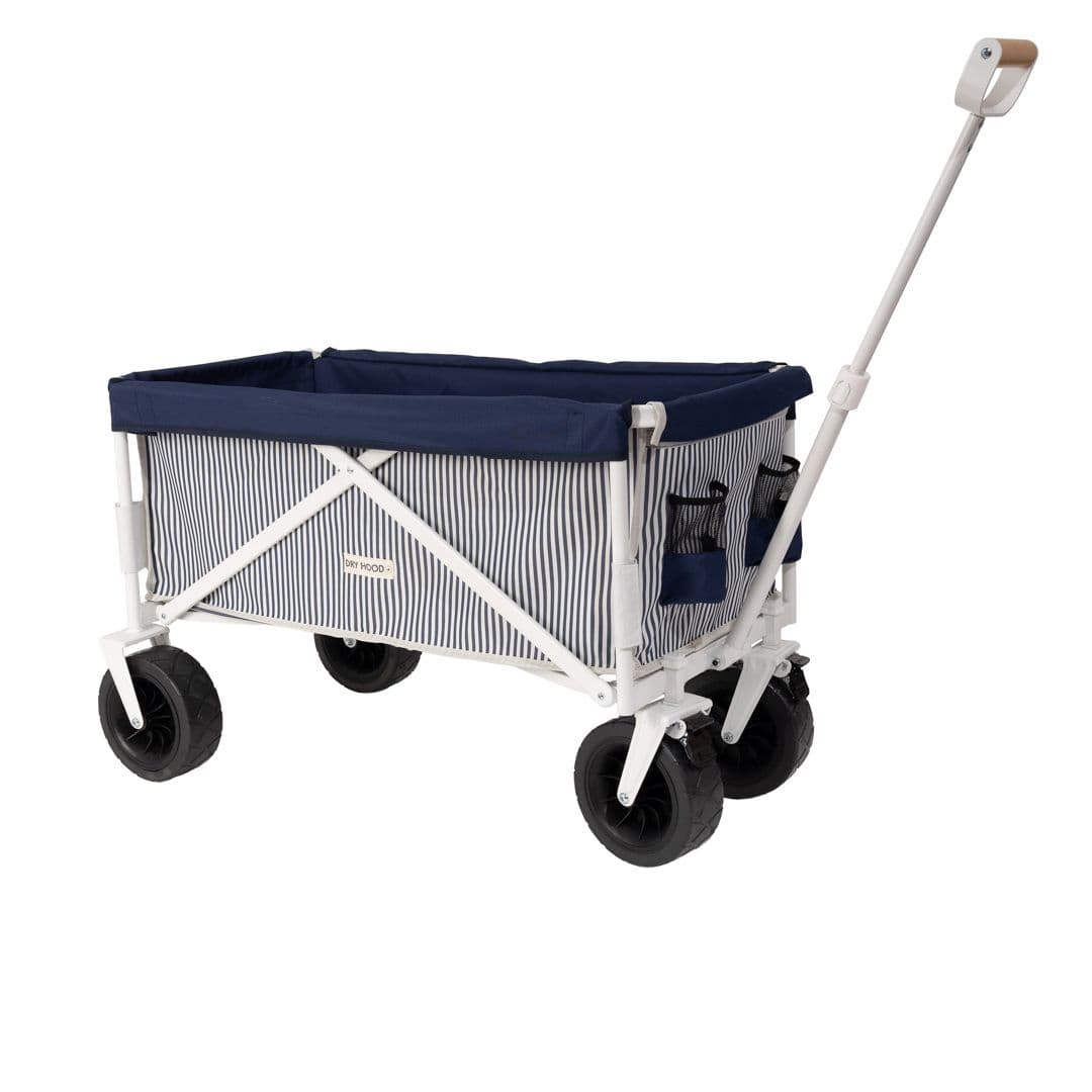 Carrito de Playa Discovery DryHood Azul Lineas_1
