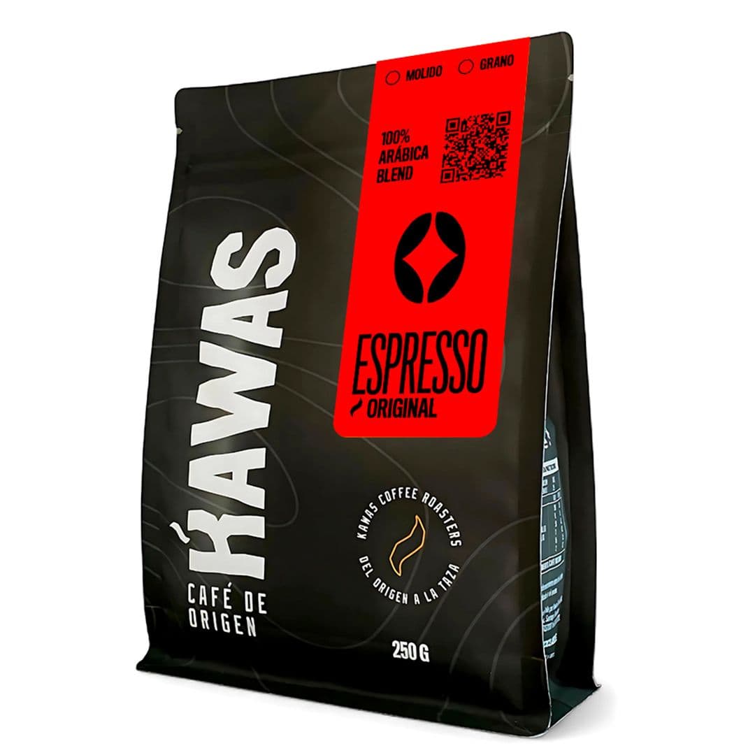 Café Kawas Grano Blend Espresso Original Arabica 250 grs._1