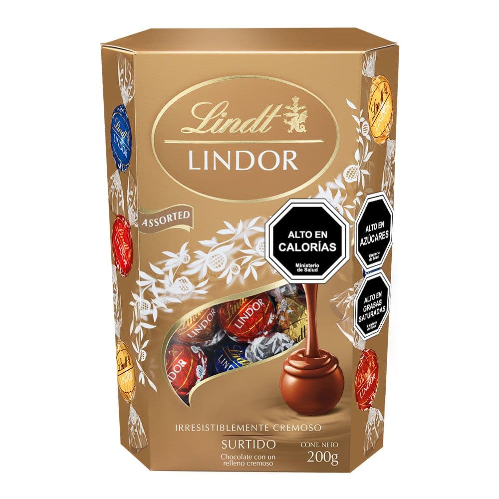 Bombones Chocolate Lindt Lindor Surtido 200 grs._1