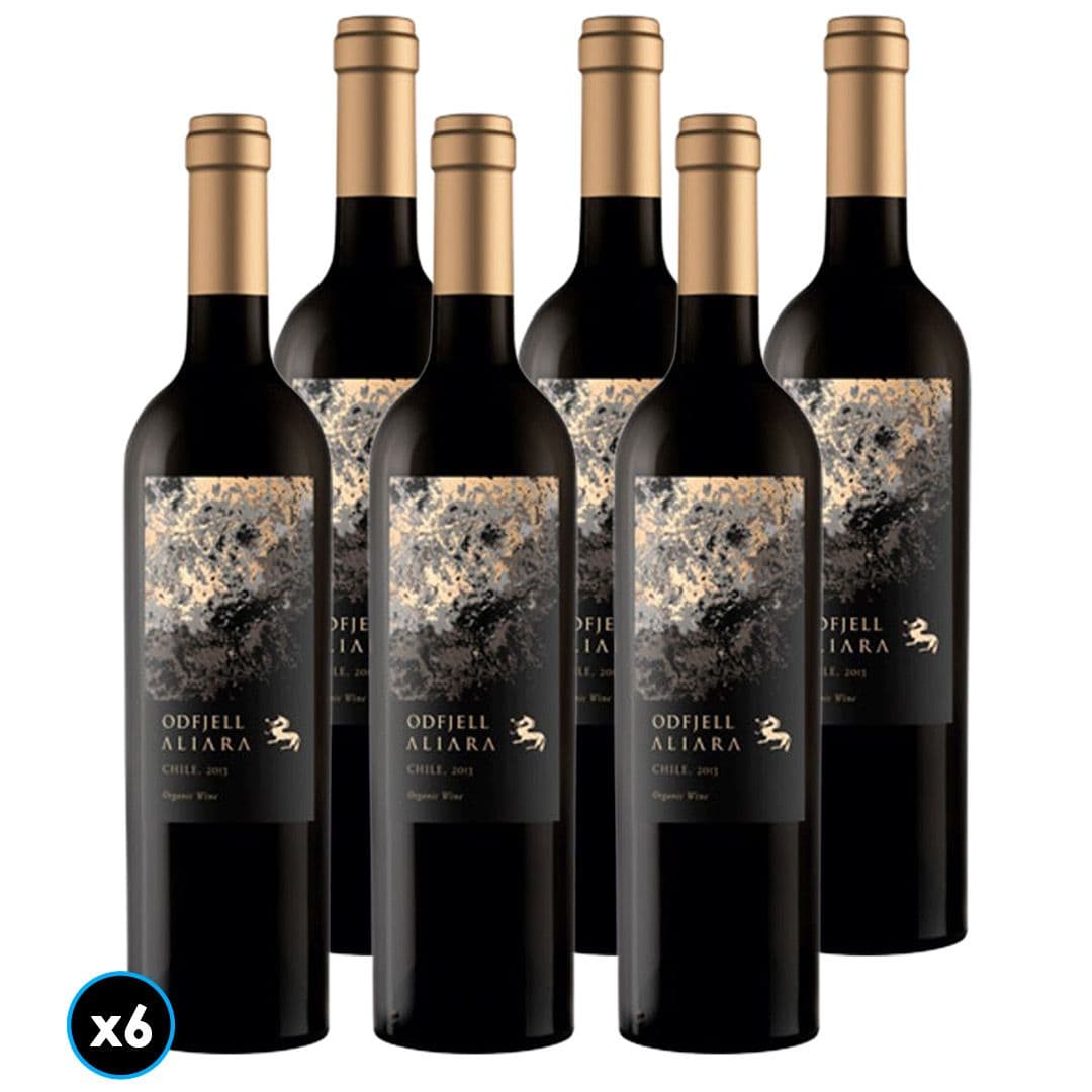 CAJA ODFJELL ALIARA (Blend): 6x Vino Odfjell Aliara Blend (SY/MA/CG/CS) 750cc_1