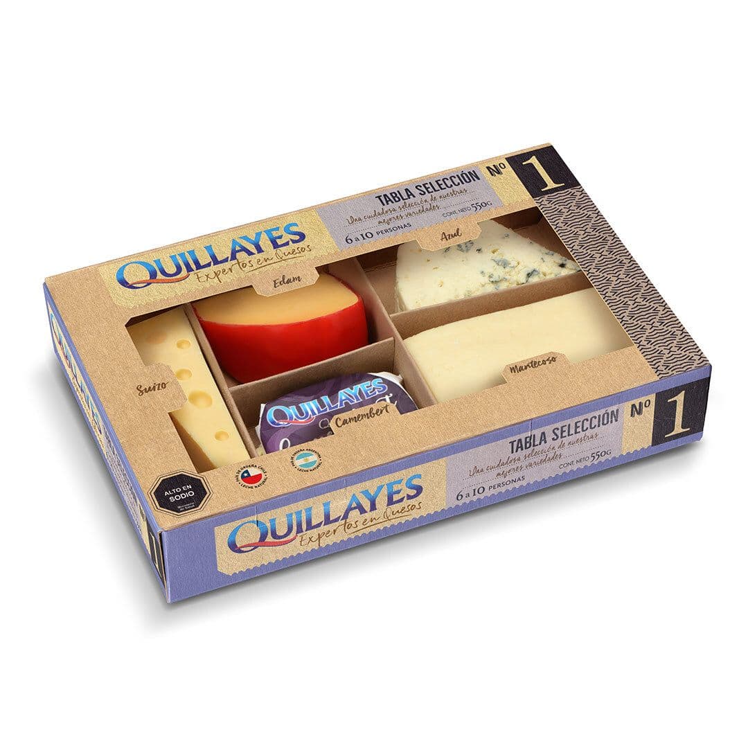 Tabla Quesos Selección N°1 Quillayes 550 g_1