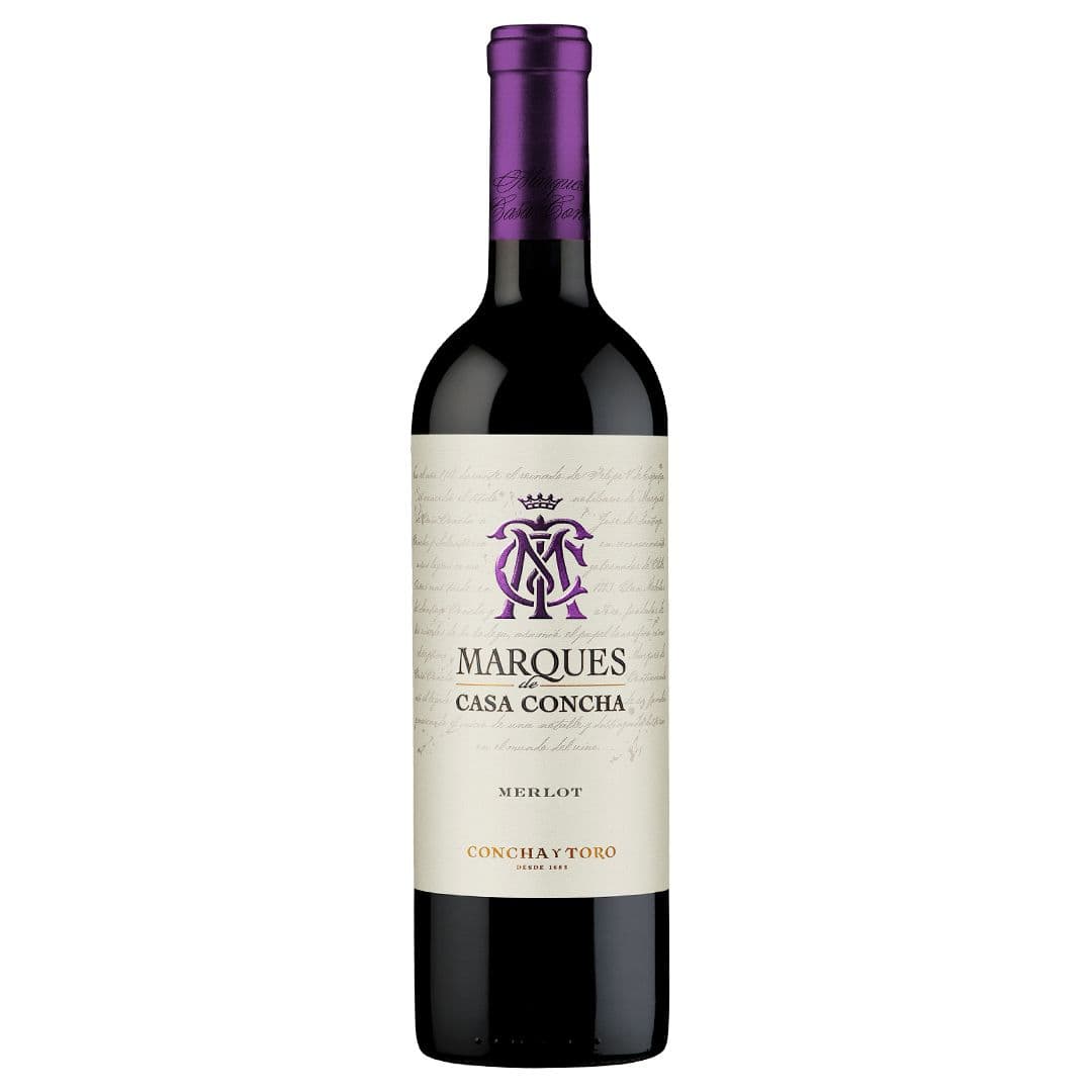 Vino Marques de Casa Concha Merlot 750cc_1