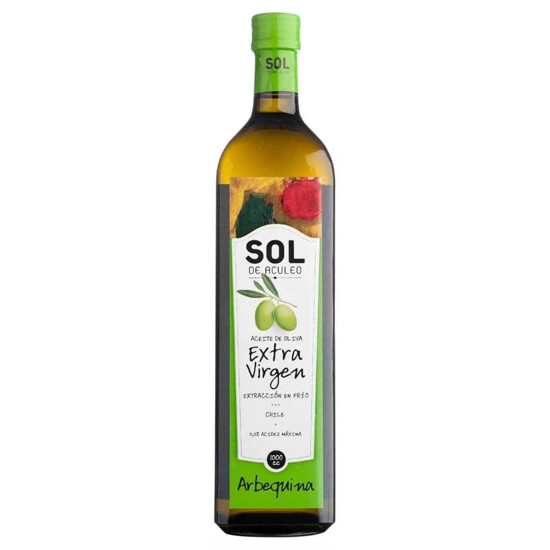 Aceite de Oliva Extra Virgen Sol de Aculeo Arbequina1 L_1