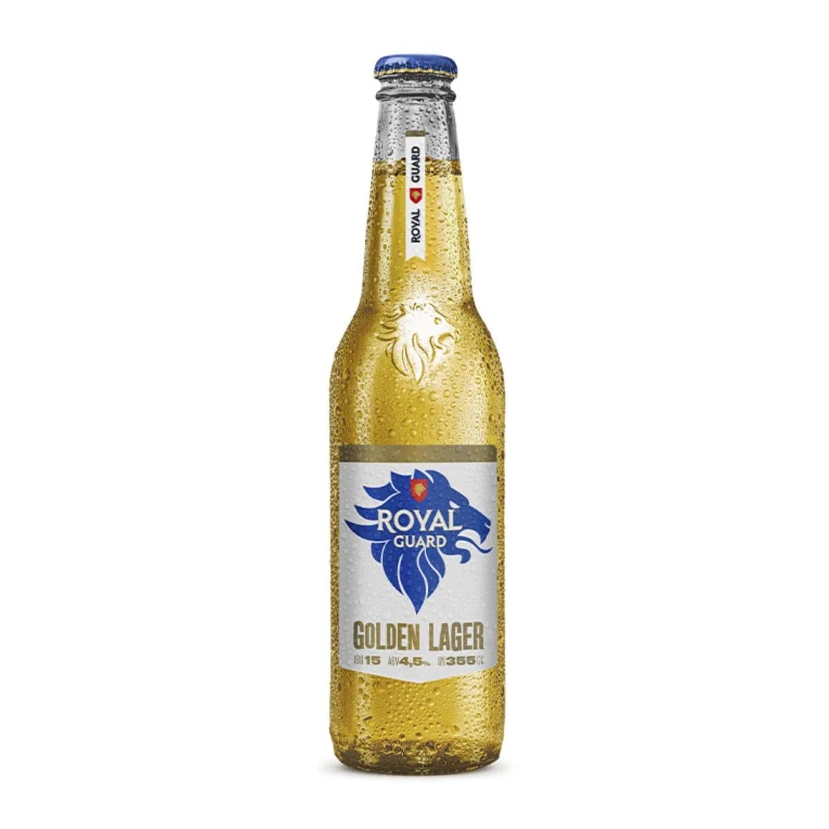Cerveza Royal Guard Golden Lager en Botella 355cc_1