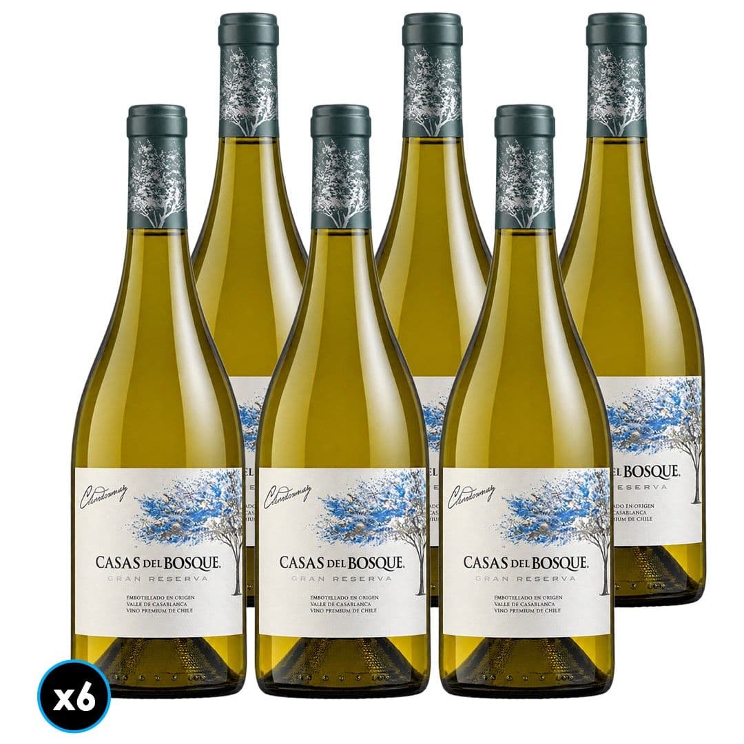 6x Vino Casas del Bosque Gran Reserva Chardonnay 750 cc_1