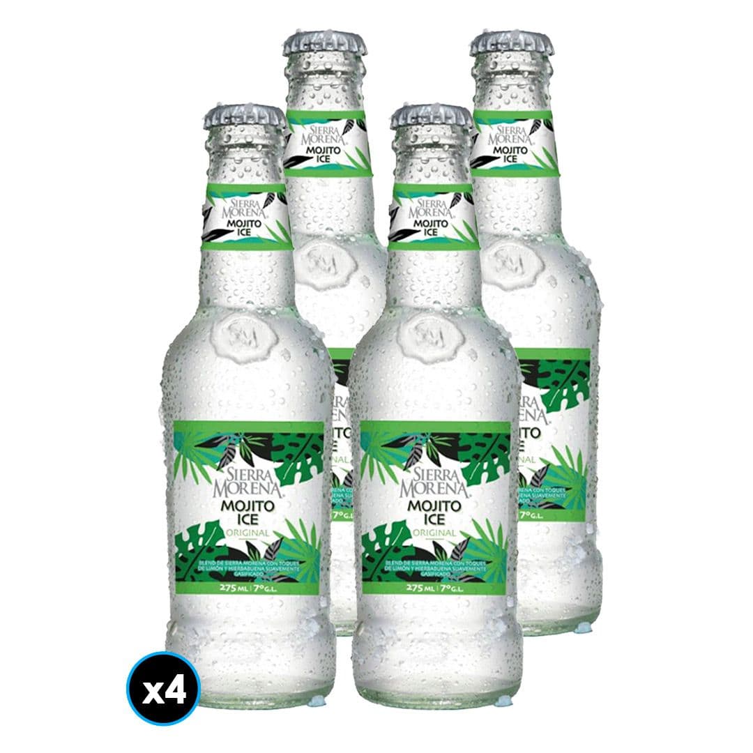 4x Cóctel Ice Sierra Morena Mojito 275cc 7°alc._1