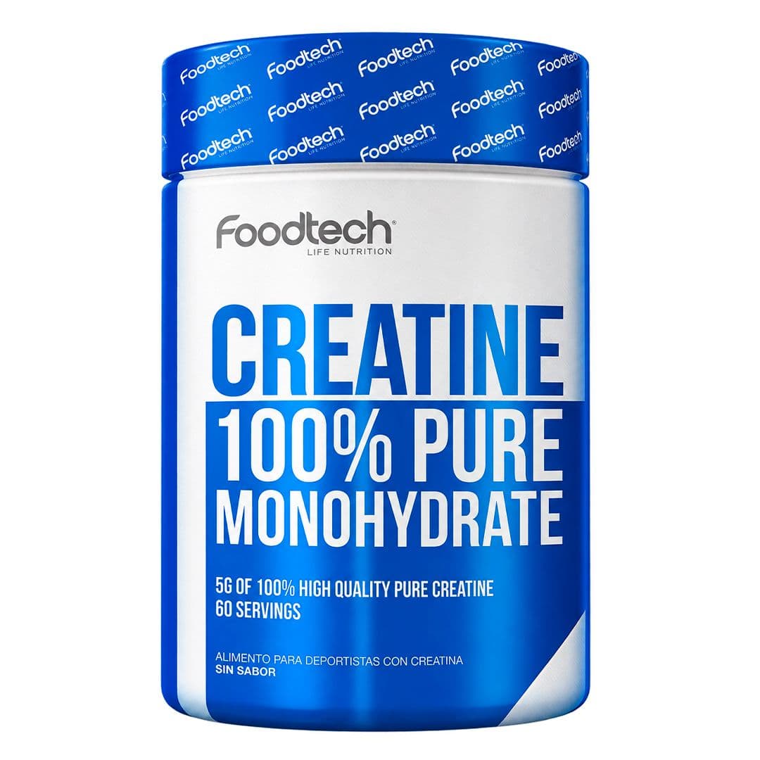Creatina Foodtech 100% Pure Monohydrate 300 grs._1