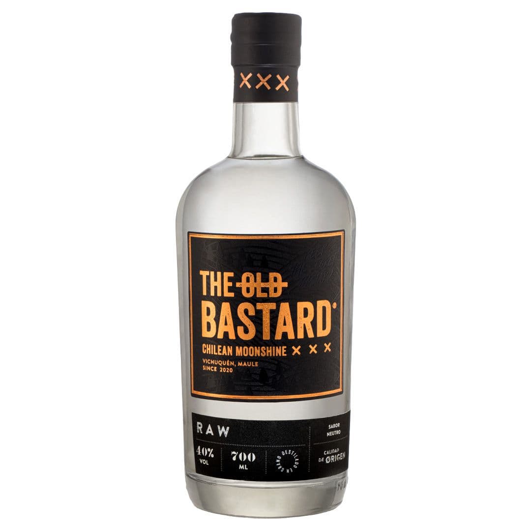 Whisky The Old Bastard Chilean Moonshine Raw 700cc _1