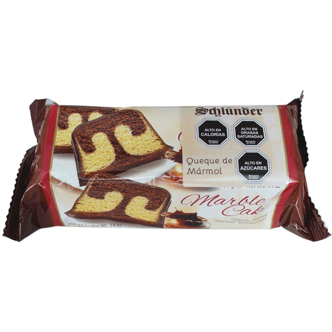 Queque Schlünder Marmolado Vainilla y Chocolate 400 grs_1