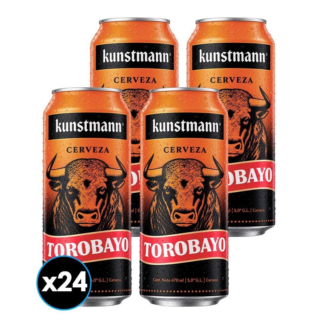 4x Cerveza Kunstmann Torobayo Lata 470cc_1