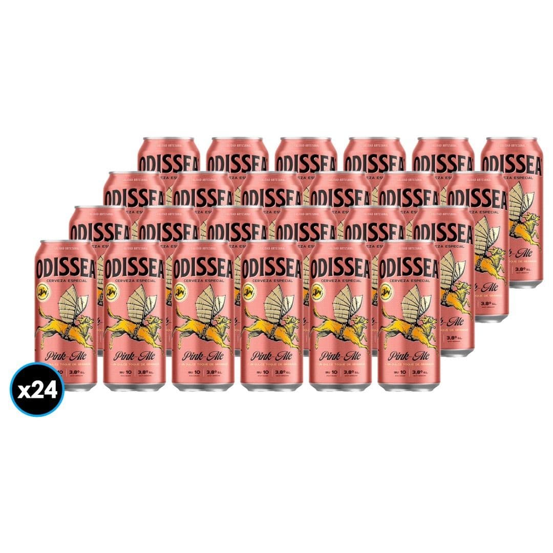 24x Cerveza Odissea Pink Lata 470cc_1