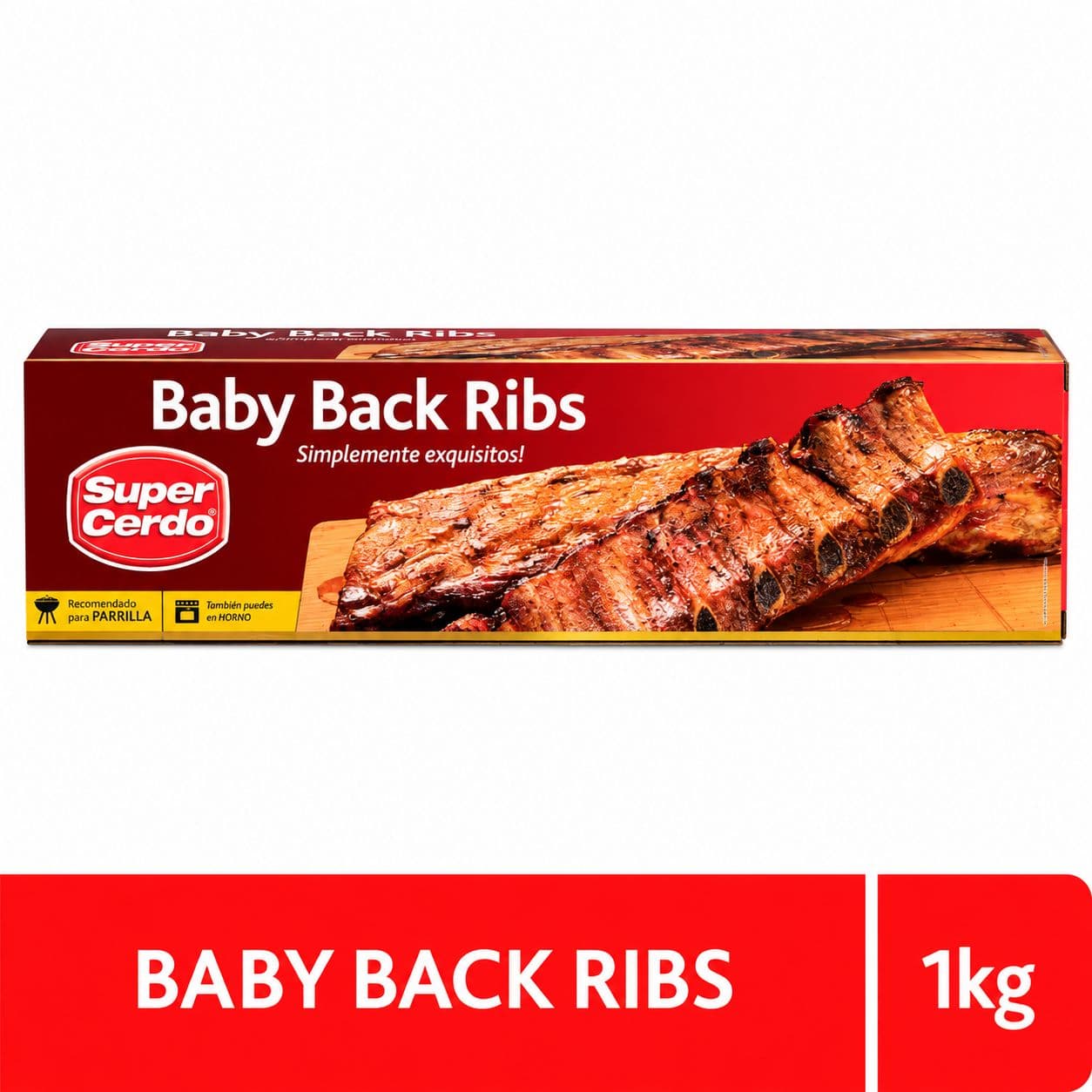 Baby Back Ribs Super Cerdo 1 kg_1