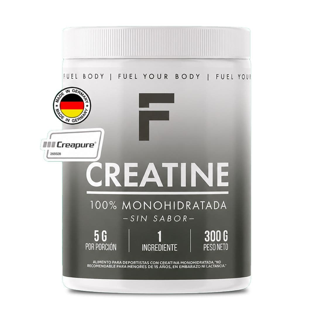 Creatina Monohidratada Creapure Fuel Nutrition 300 grs._1