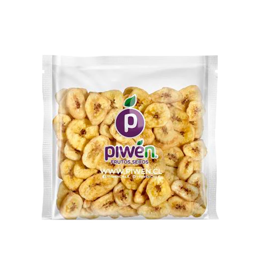 Banana Chips Piwén Dulces 250 grs._1