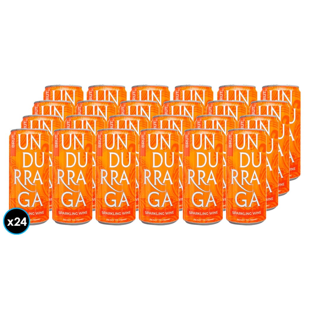 CAJA ESPUMANTE UNDURRAGA LATA: 24x Espumante Undurraga en Lata 250cc_1