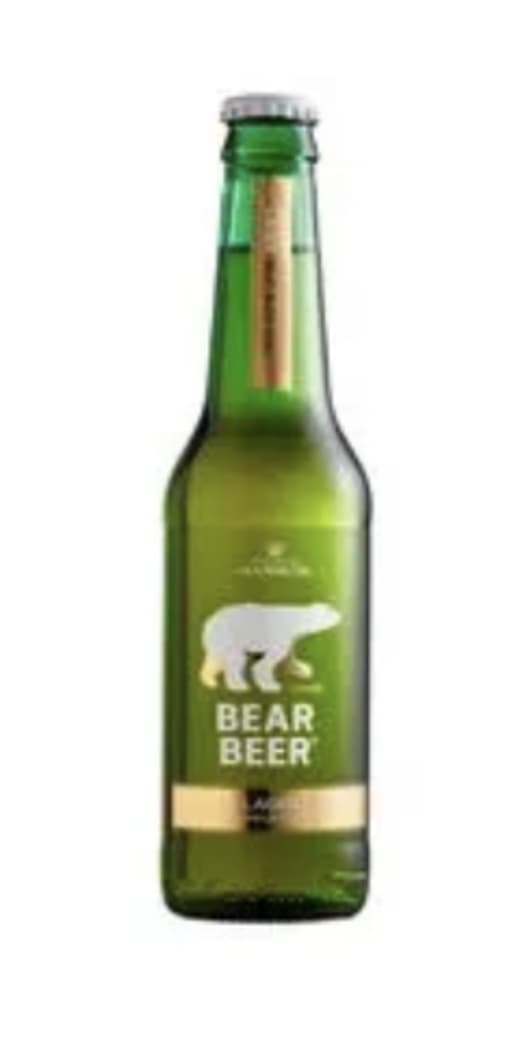 Cerveza Bear Beer Lager Botella 330cc_1
